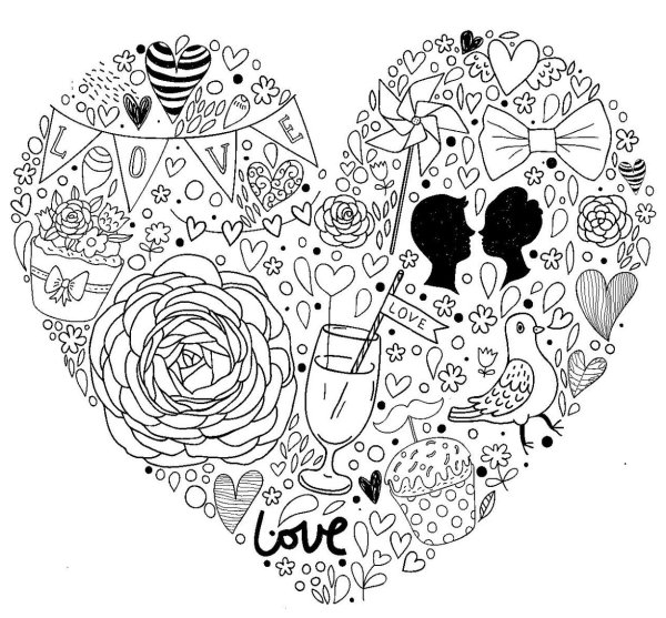 Раскраска антистресс