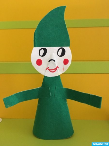 Рисование маленький гномик в средней группе