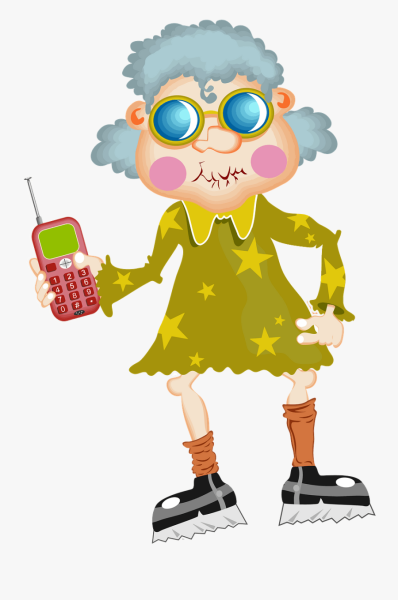 Крутая бабуля