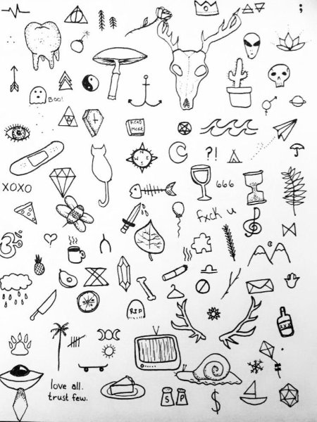 Маленькие рисунки