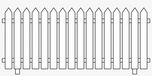 Заборчик высокий и низкий