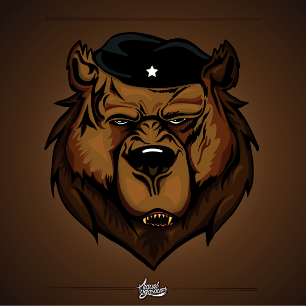 Медведь на аву