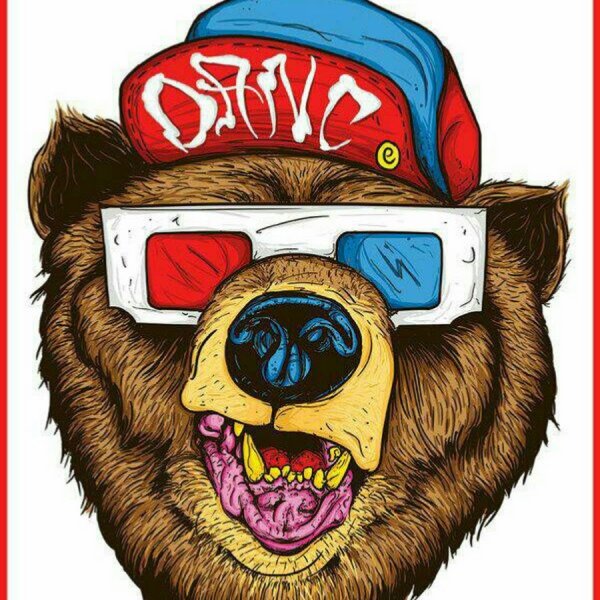 Медведь в очках