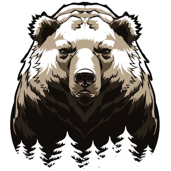 Медведь Векторная Графика