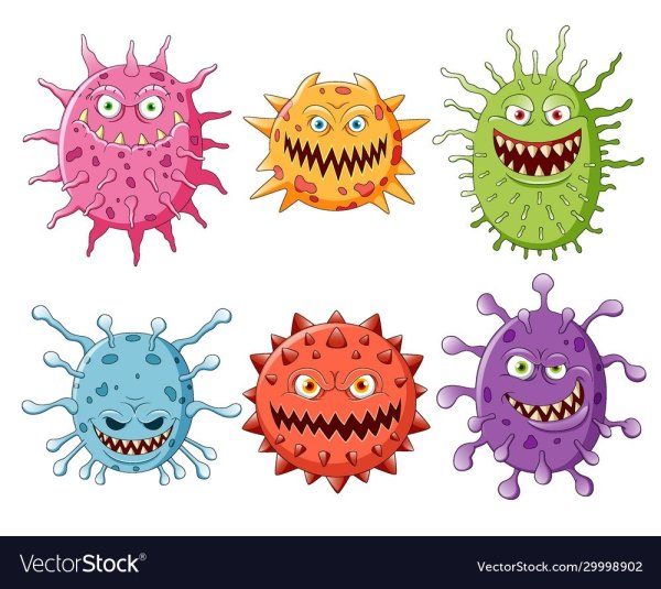 Мультик про вирусы и бактерии для детей