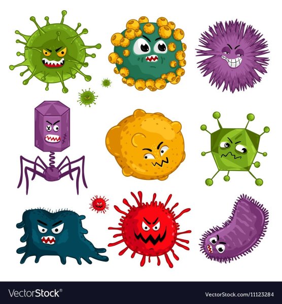 Злые вирусы и бактерии