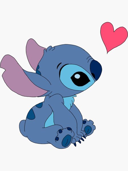 Герои мультика Стич