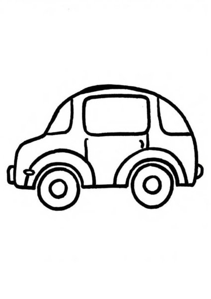 Раскраски для детей машинки