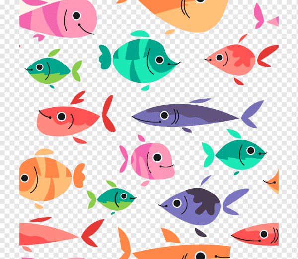 Рыба раскраска для детей