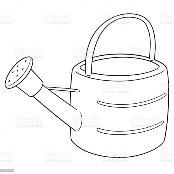 Лейка трафарет для детей