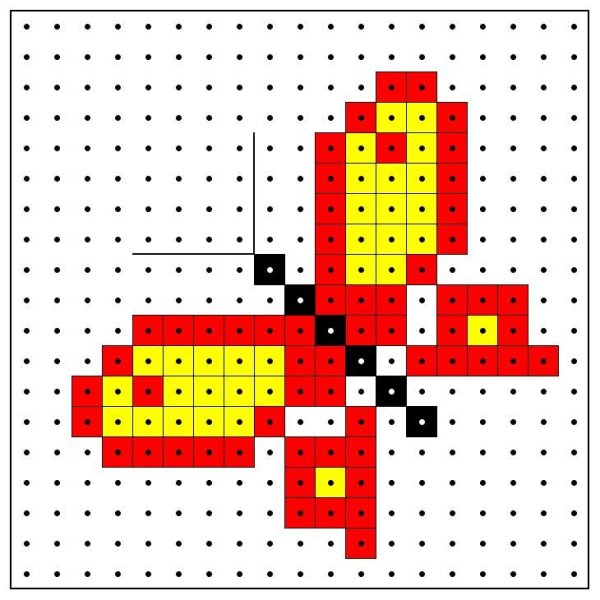 Рисунок из квадратов