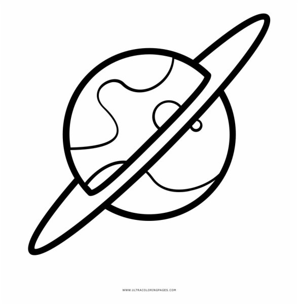 Сатурн раскраска