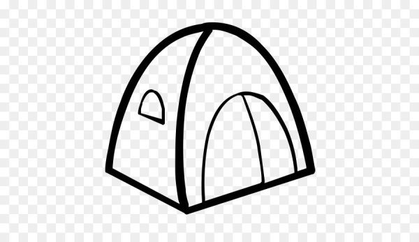 Нарисовать палатку