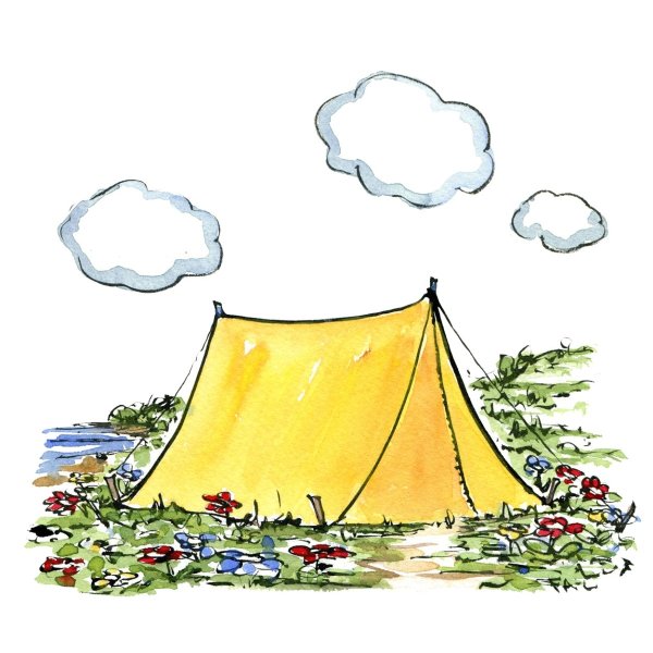 Векторная палатка