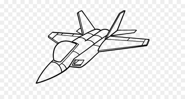Истребитель рисунок