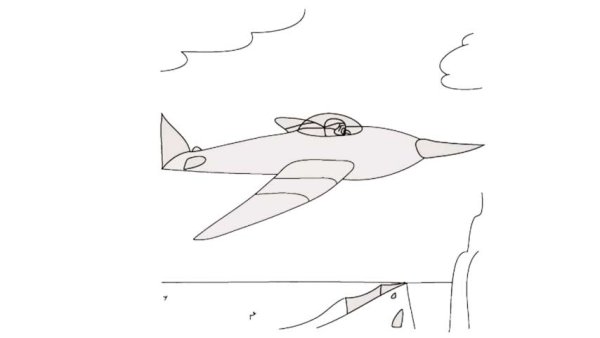 Военные самолеты для рисования