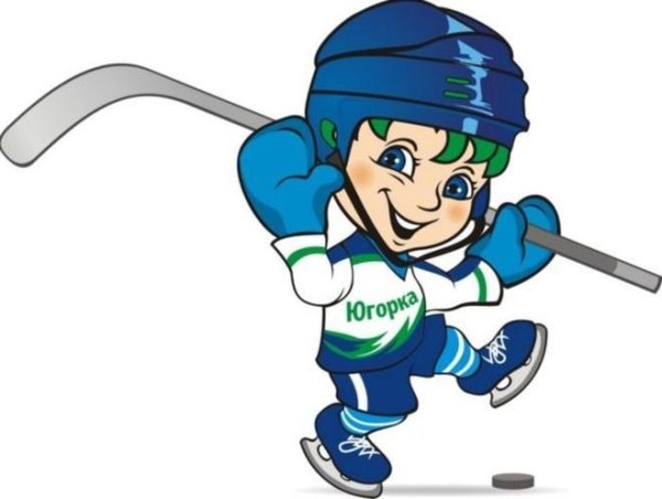 Хоккеист рисунок