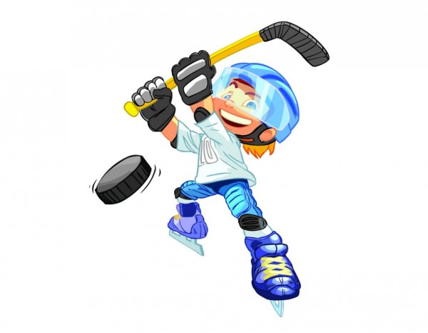 Мальчик с клюшкой