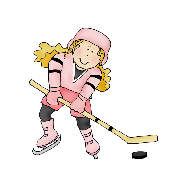 Хоккеист мультяшный