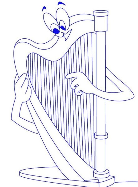 Музыкальные инструменты рисунки