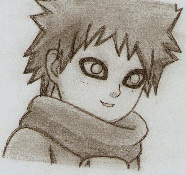 Гаара карандашом