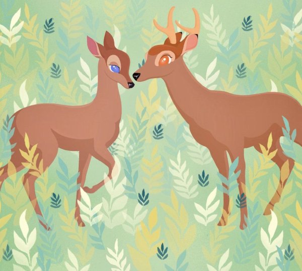 Бэмби клипарт