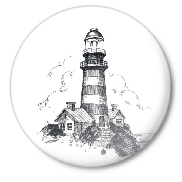 Маяк схематичное изображение