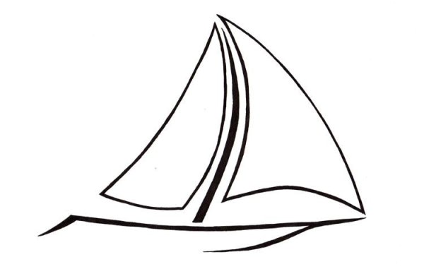 Парус рисунок