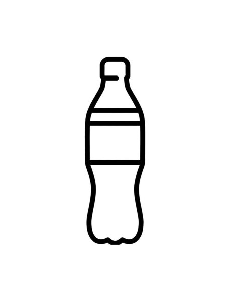 Раскрашивание бутылки для детей