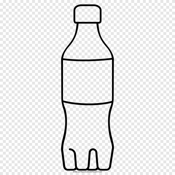 Раскраска бутылка