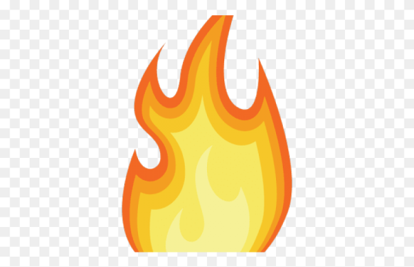 Пламя мультяшное