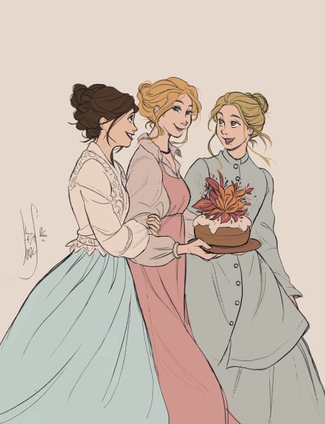 Мег Джо Бесс и Эми