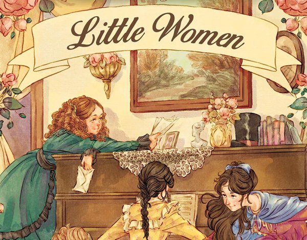 Маленькие женщины иллюстрации