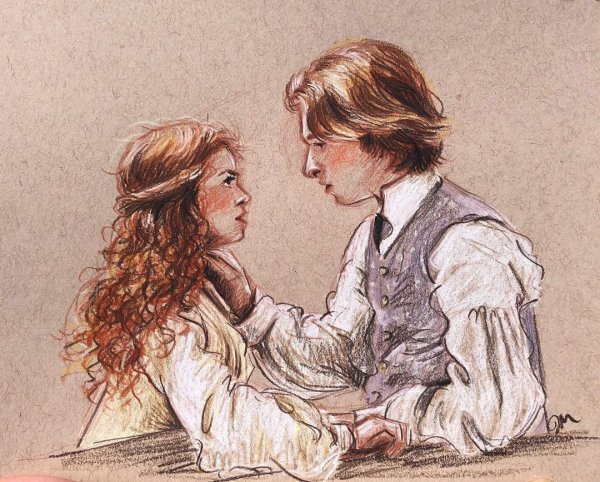 Джо Марч и Лори маленькие женщины