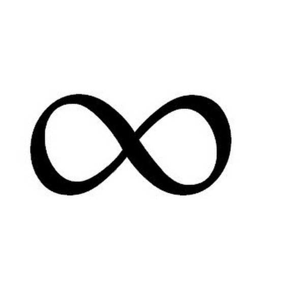 Маленький символ бесконечности