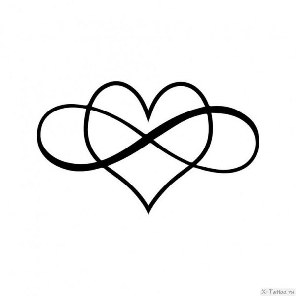 Бесконечность эскиз