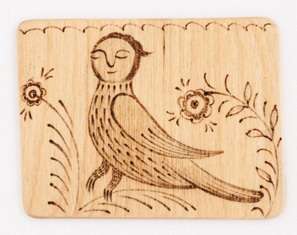 Лекало для выжигания по дереву