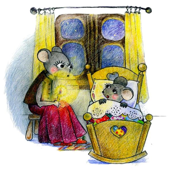 Мышонок из сказки о глупом мышонке Маршака