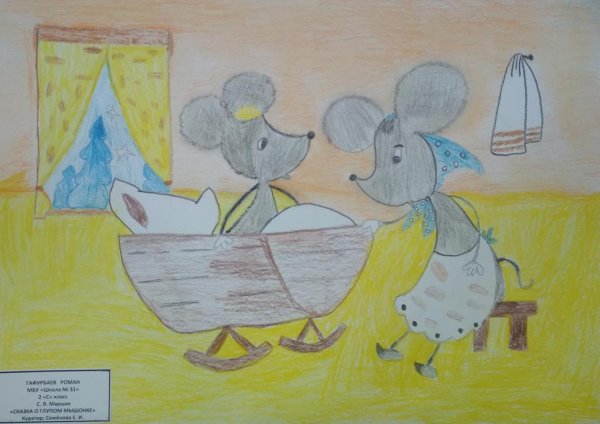 Самуил Маршак сказка о глупом мышонке