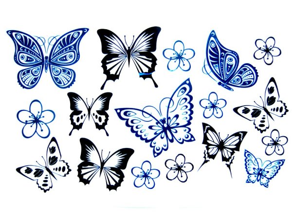 Маленькие бабочки