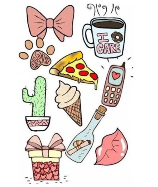 Разные маленькие рисунки