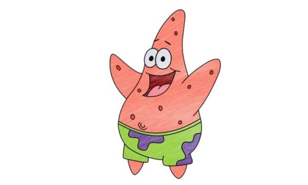 Патрик срисовка Патрик