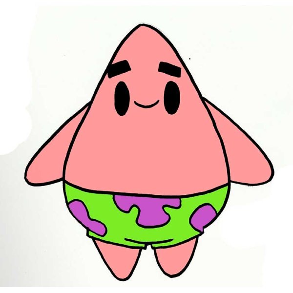 Патрик рисунок