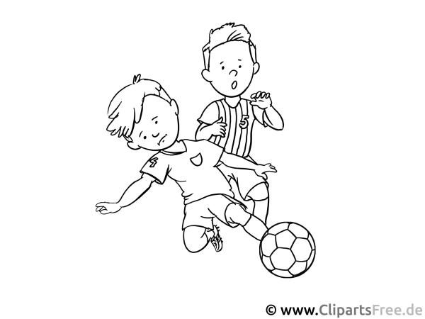 Раскраска для мальчиков футбол