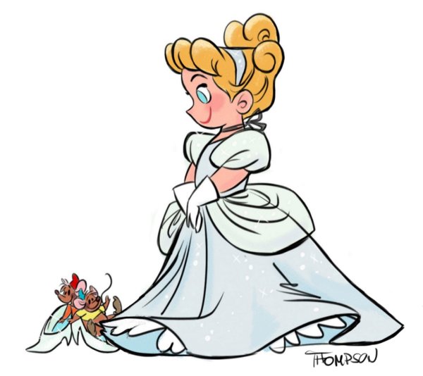 Маленькая Золушка Дисней