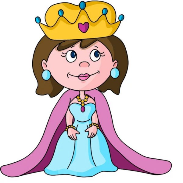 Королева мультяшная