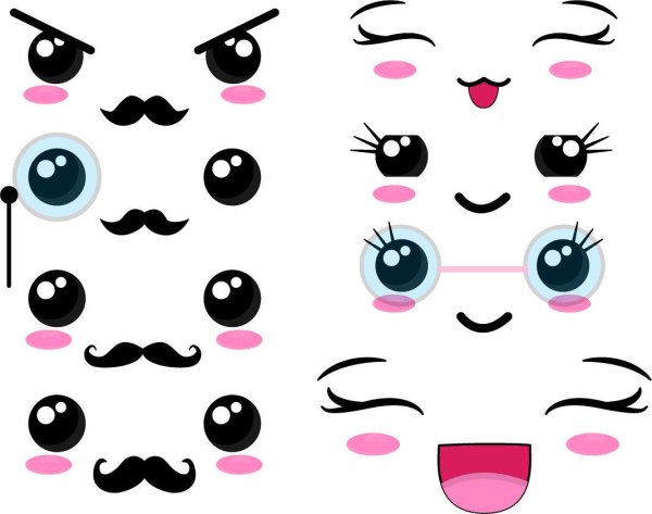 Мордочка и лапки котика