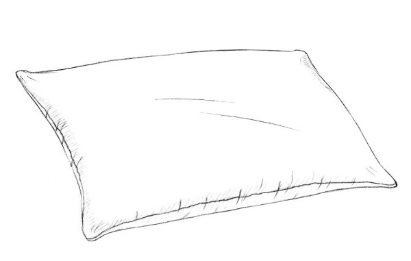 Подушка раскраска