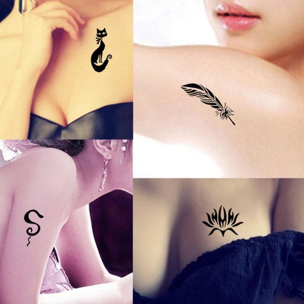 Татуировка для девушек маленькие эффектные