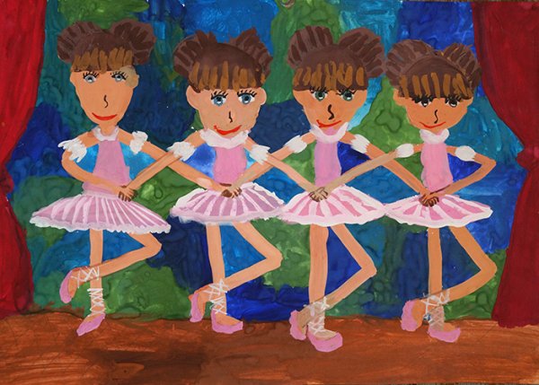 Аппликация день танца